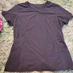 Women's Gray Scrub Top + Pant Set